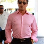Sylvester Stallone Makes Pink Macho!
