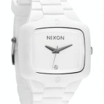 Nixon Player watch white